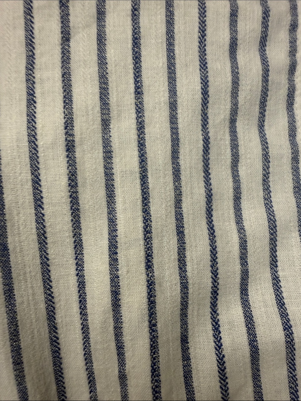 Chico's Striped Linen Stretch Blazer Size 4 (XXL) $149 - Picture 11 of 12